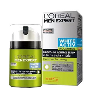 L'Oreal Paris Men Expert White Activ Oil Control Fluid, 50ml at Rs.432